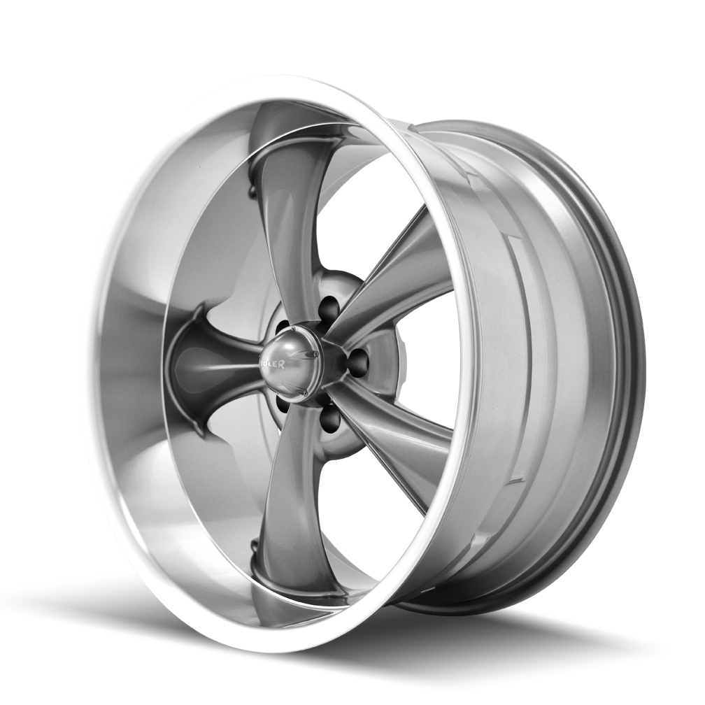 RIDLER 695 Wheels Grey W/Machined Lip