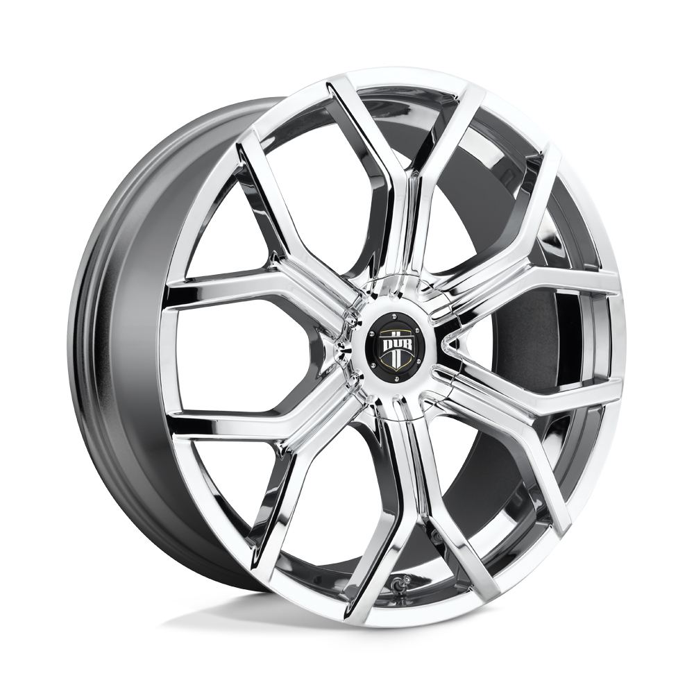Dub 1pc S207 Royalty 24x9.5 24x9.5 30 Offset In Chrome Plated
