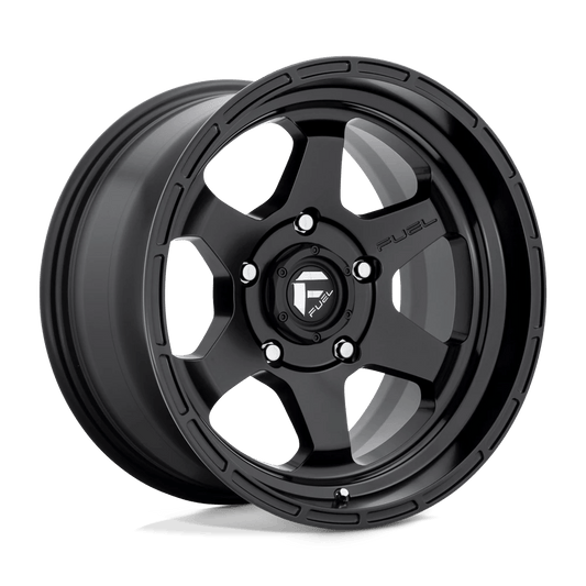 Fuel D664 Shok Wheels in Matte Black Finish