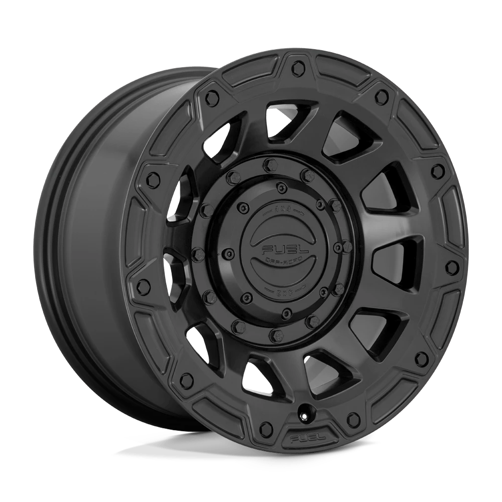 Fuel D729 Tracker Wheels in Satin Black Finish