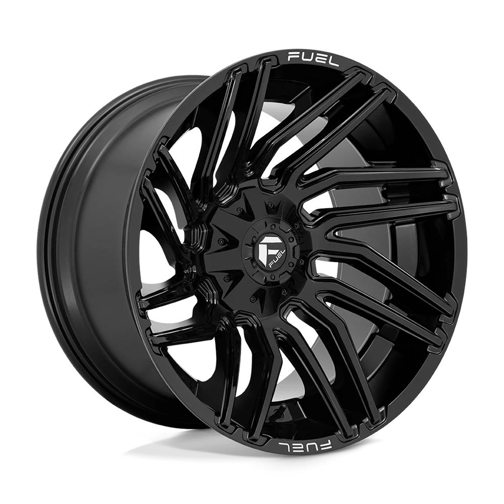 Fuel D776 Typhoon Wheels in Gloss Black Finish