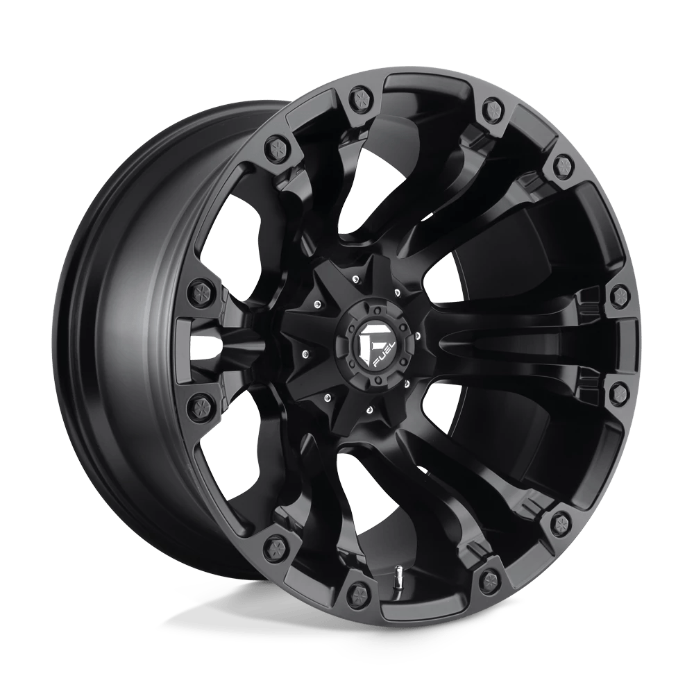 Fuel D560 Vapor Wheels in Matte Black Finish