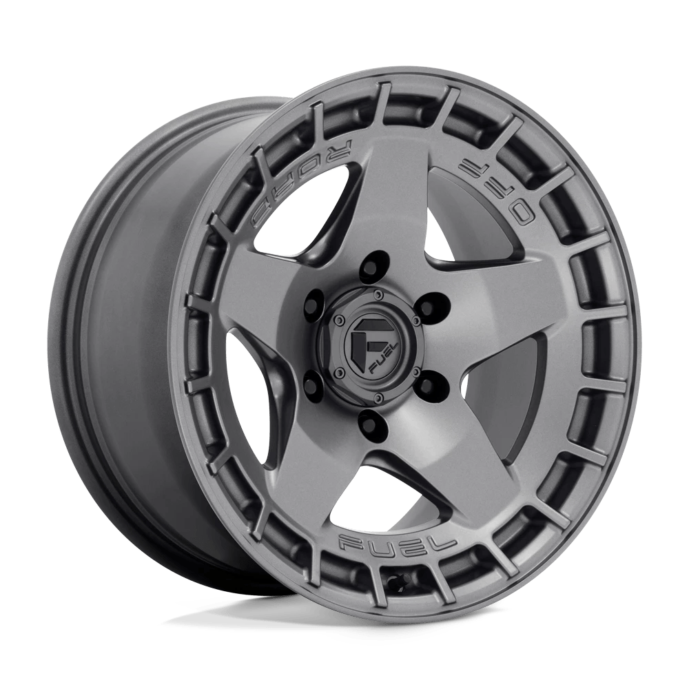 Fuel D734 Warp Wheels in Matte Gun Metal Finish