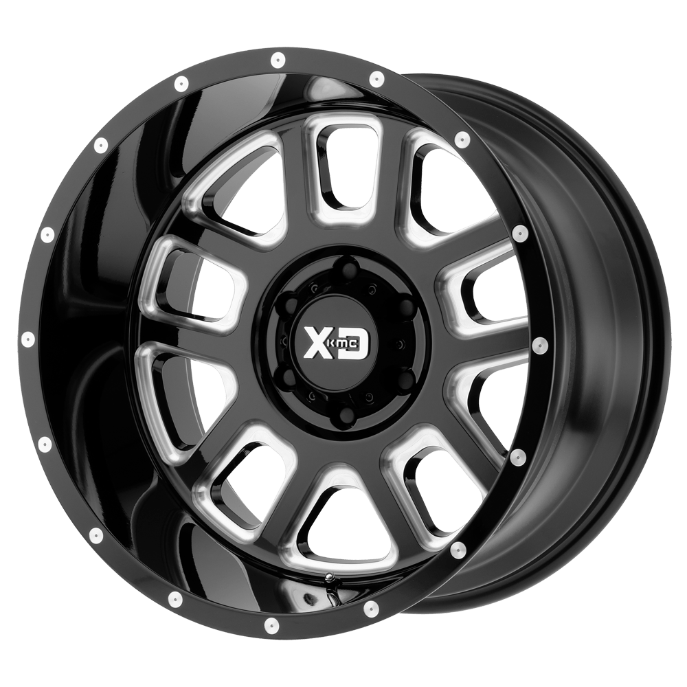 Xd Xd828 Delta 20x9 20x9 18 Offset In Gloss Black Milled