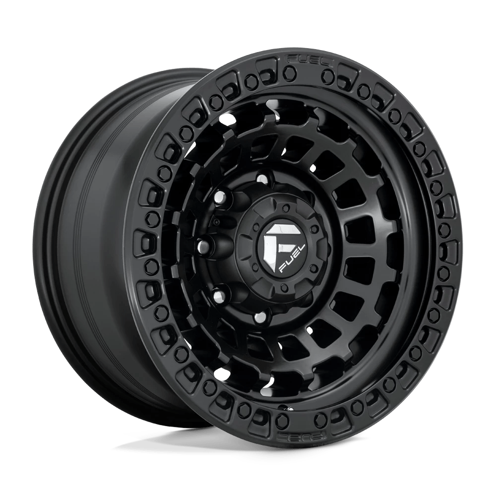 Fuel D633 Zephyr Wheels in Matte Black Finish