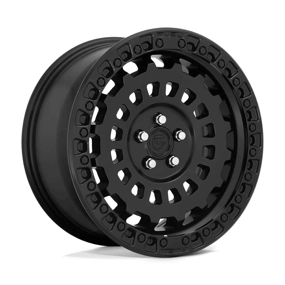 Fuel D633 Zephyr Wheels in Matte Black Finish