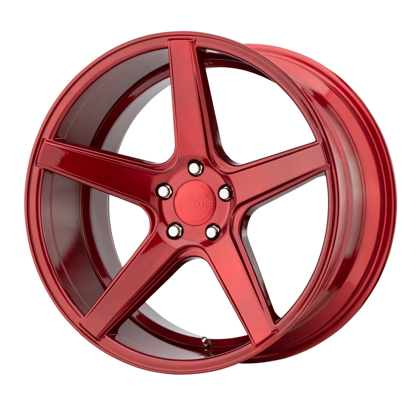 KMC KM685 District 19x8.5 19x8.5 35 Offset In Candy Red