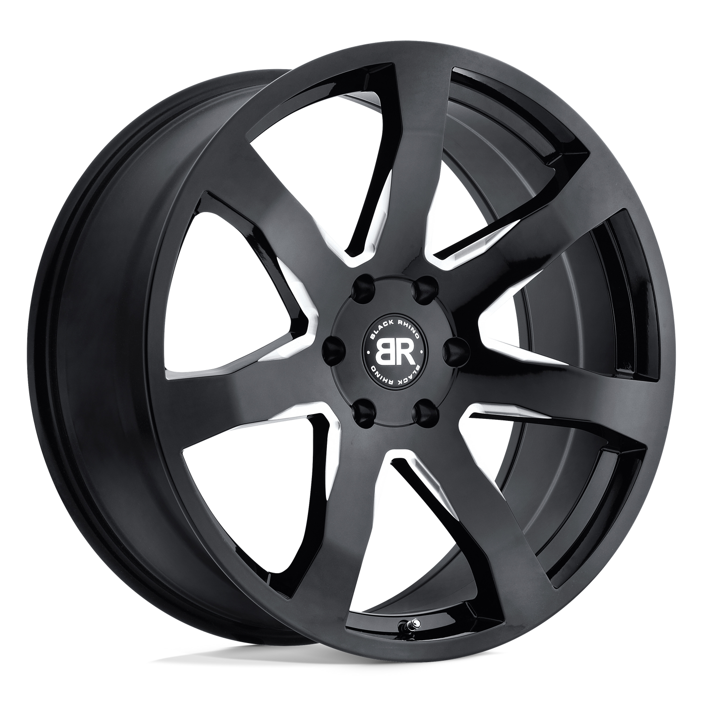 Black Rhino Mozambique 24x10 24x10 35 Offset In Gloss Black & Milled